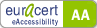 Logo Euracert eAccessibility (niveau AA)